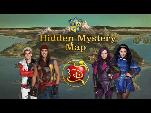 Disney's Descendants: Hidden Mystery Map (Search & Find Gameplay) Video