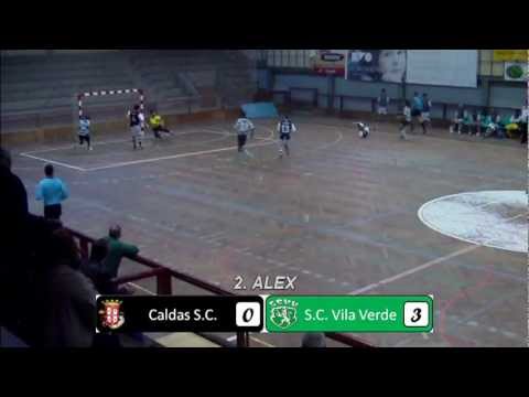 Caldas 1-5 Vila Verde (15ª jornada da 3ª Nacional - Série C) - 2011/2012