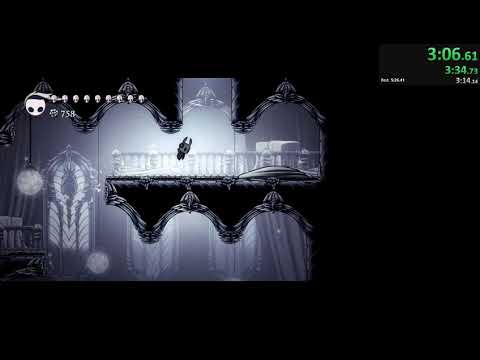 Hollow Knight - Pain of the Path Speedrun - 1:35.40 [Hitless