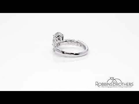 Michael M. 18k Yellow Gold Natural Diamond Engagement Ring Setting 3/8 ct. tw.