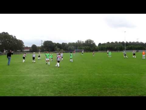 Penalty goal van DOB D1 TIm tegen Forza Almere