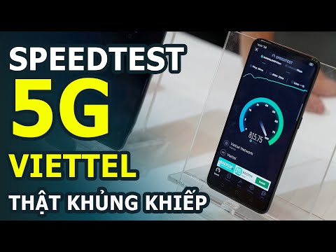 Speedtest mạng 5G Viettel trên OPPO Reno 5G: Thật kinh khủng
