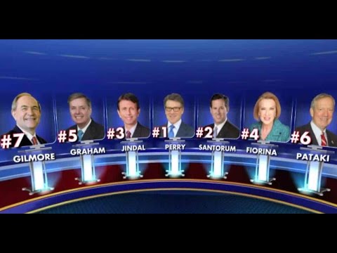 Fox Sits Seven Republicans At "Kids' Table" Debate, Tantrums Ensue