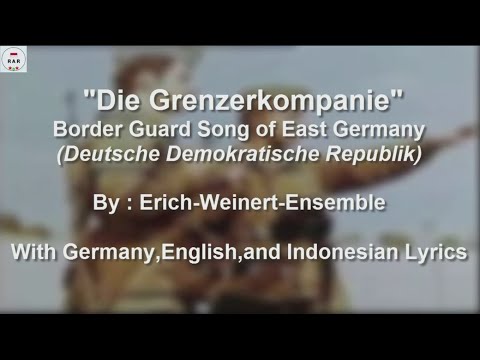 Die Grenzerkompanie Lied - With Lyrics