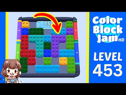 Color Block Jam Level 453 Solution Walkthrough