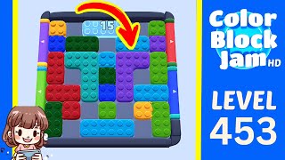 Solution du Niveau 453 de Color Block Jam