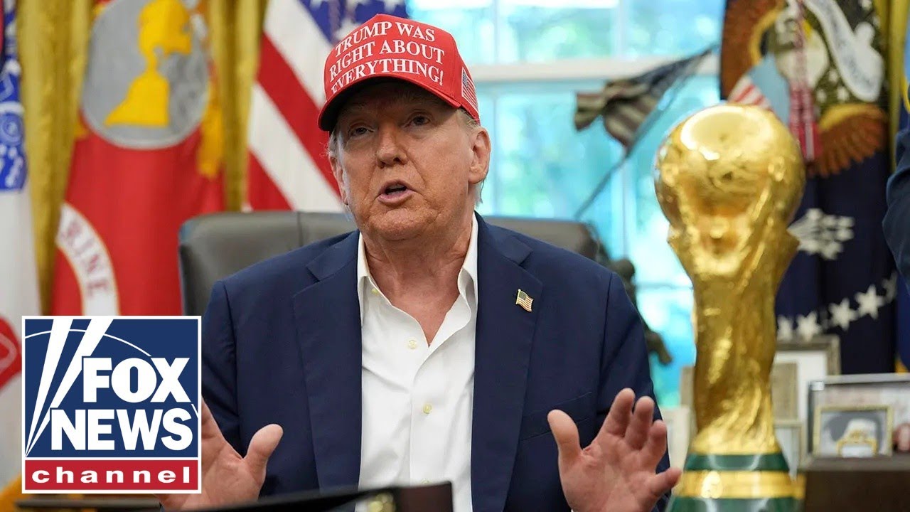 WATCH LIVE: Trump meets with FIFA officials on 2026 World Cup plans