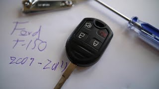 2009 - 2014 Ford F-150 Key Fob Battery Replacement
