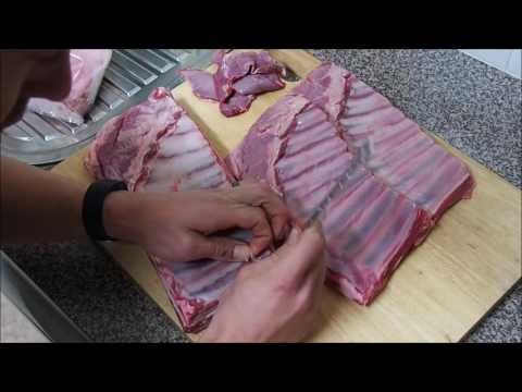 Apple Smoked Lamb Ribs