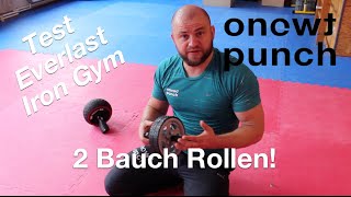 Bauchtrainer Rolle Everlast & Iron Gym!