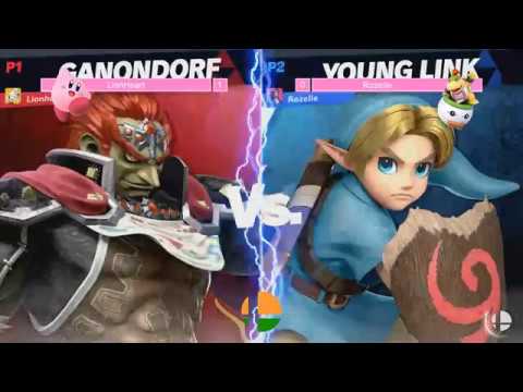 LionHeart (Ganon) vs Rozelle (Young Link) - Winners Finals - SSB India June Online Tournament