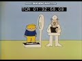 Rocket Classic Sesame Street Cartoon Heavy And Light Man Leg 1976