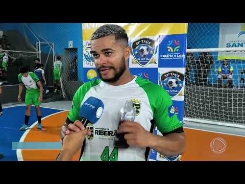 COBERTURA DA 37ª TAÇA DE FUTSAL EM SANTA RITA DO  ARAGUAIA GO NETA QUINTA FEIRA
