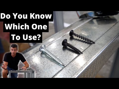 Fine Thread vs Coarse Thread Drywall Screws