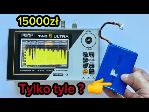 Nie takiej baterii się spodziewałem w mierniku za 15000zł 