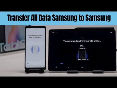 Transfer All Data Samsung to Samsung Galaxy Tab S6 Lite (Smart Switch)