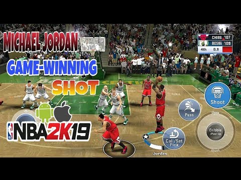 MICHAEL JORDAN GAME-WINNING SHOT- STORY MODE EP7 ON NBA2K19 ANDROID/ IOS