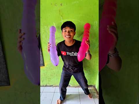 Om alek buka pintu !! dosmon balikin balon kuproy #trendingshorts