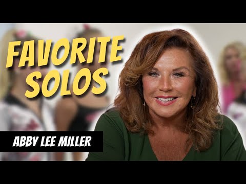 My Favorite SOLOS From DANCE MOMS l Abby Lee Miller