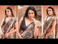 Chandini Tamilarasan Latest Hot Saree Images Collections Actresses Hot Vertical Close Up Video