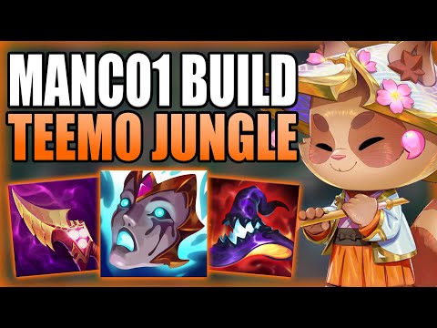 TRYING OUT THE @Manco1lol TEEMO JUNGLE BUILD SETUP! - Best Build/Runes - League of Legends