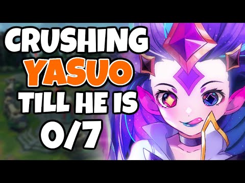 DOMINATING LANE with ZOE against YASUO till he is 0/7 | Challenger Zoe | Pre-Durability Update