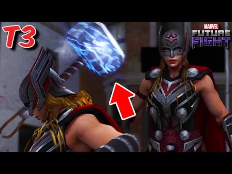 JANE FOSTER MIGHTY THOR FIRST LOOK! - Marvel Future Fight