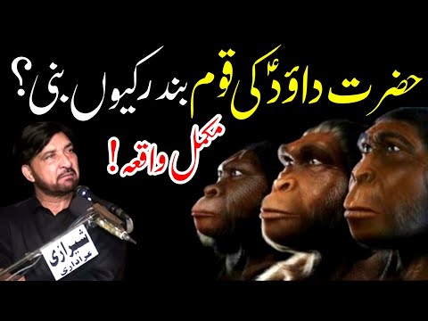 Hazrat Dawood a.s Ki Ummat Bandar Kyo Bani | Allama Ali Nasir Talhara 2022 | Waqia