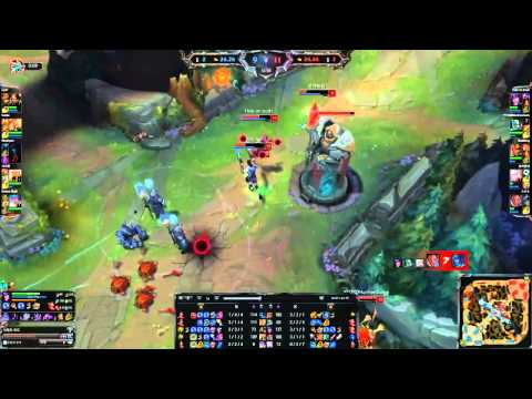 SKT T1 Faker Syndra vs Nidalee - Faker full game stream 2015