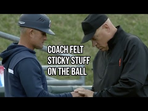 Coach thinks pitcher is cheating, a breakdown