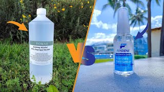 Hand Sanitizer or Rubbing Alcohol: Best Choice for Clean Hands