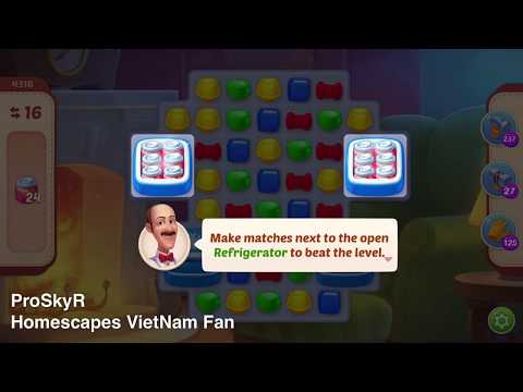 Homescapes Level 4316 (New Element) Refrigerator | Tủ Lạnh - TUTORIALS - Homescapes Việt Nam Fan