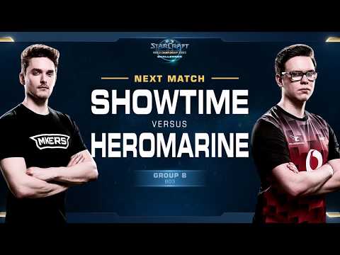 HeroMarine vs ShoWTimE TvP - Group B Winners - WCS Challenger EU Season 2