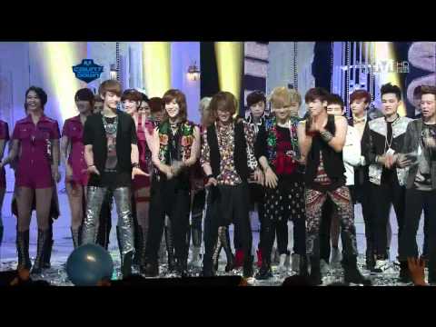 120329 Mnet M!CountDown SHINee-一位獲獎