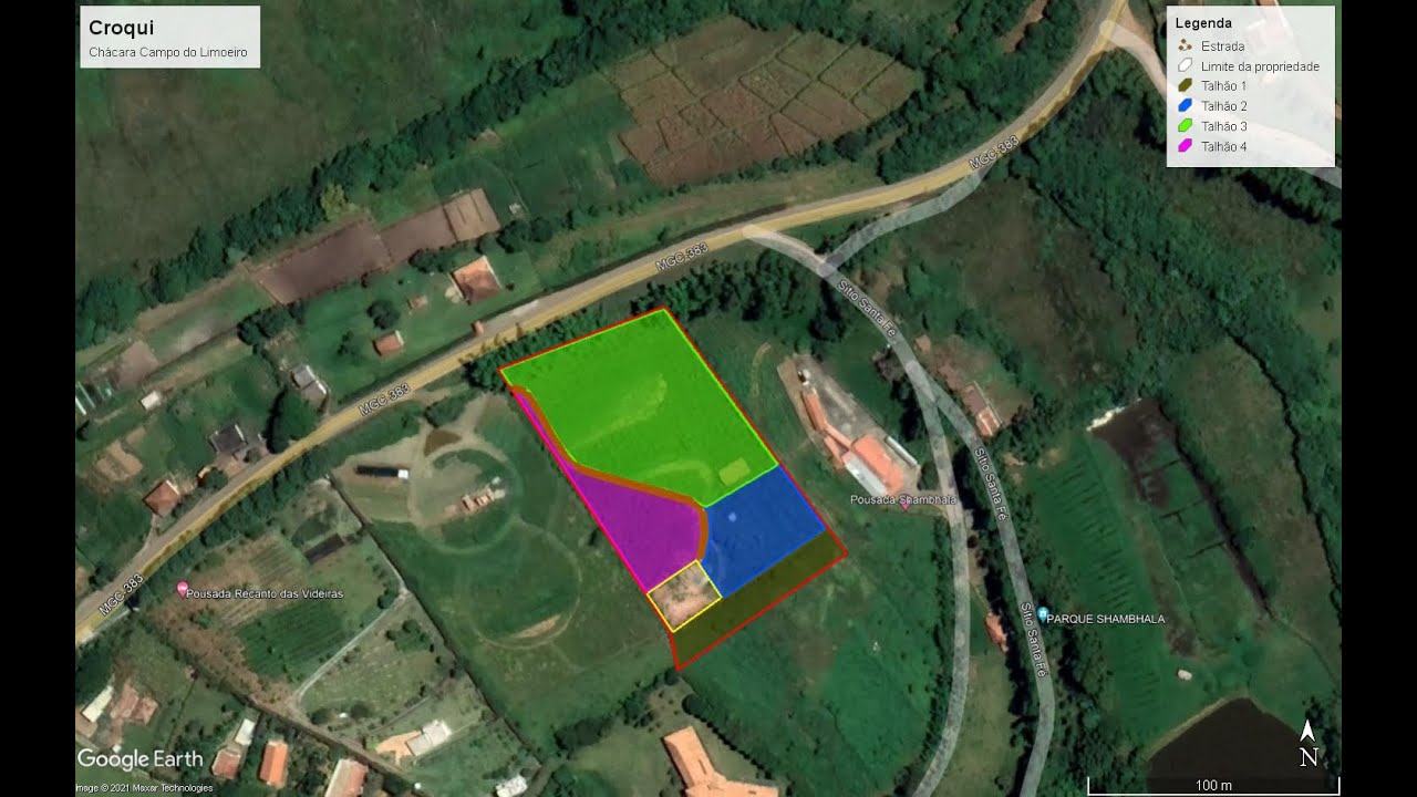 Como elaborar um croqui utilizando o Google Earth (Parte 1).