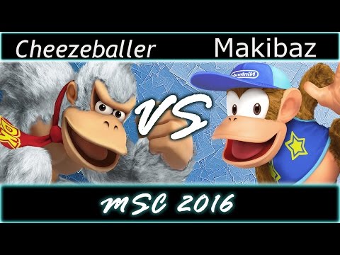 MidSouth Championships - Cheezeballer (DK) Vs Makibaz (Diddy, Bowser) - Top 16