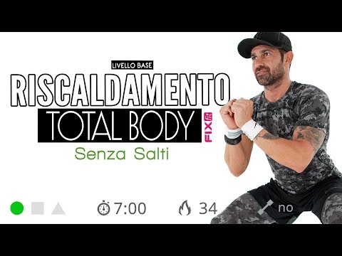 Esercizi Di Riscaldamento Total Body Senza Salti (7 Minuti)