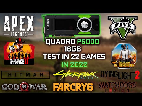Nvidia Quadro P5000 | Gaming On Quadro 2500$ GPU , Can it Game?🤔| 2022