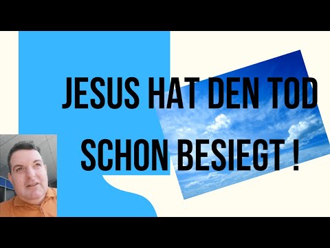 Jesus hat die Sünde und den Tod besiegt. Dadurch können wir in seiner Autorität und Kraft leben!