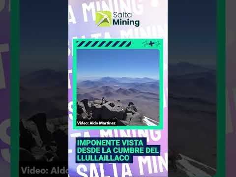 TOLAR GRANDE DESDE LO MÁS ALTO: UNA POSTAL ÚNICA DEL LLULLAILLACO