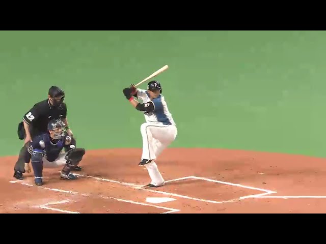 【1回裏】ファイターズ・中田の犠牲フライで早くも先制!! 2016/3/29 F-Bs