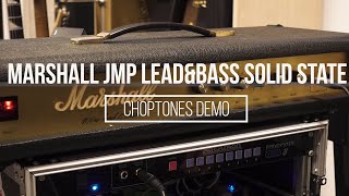 Video thumbnail for Marshall JMP Lead & Bass 100w Solid State Head Model #2195 (1977) | Playthrough Demo by ChoptonesOfficial