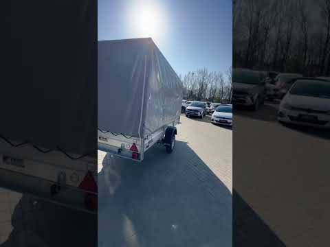 фото прицеп для автомобиля викинг 1535 tr борт 290мм с тентом с каркасом 1350мм арт.1535.1.1 0
