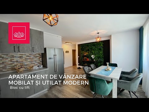 Apartament In Sibiu - Mobilat, Utilat Modern, Bloc Cu Lift