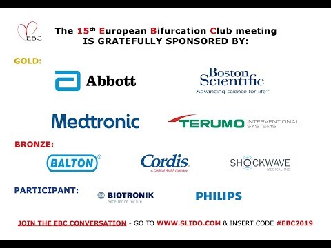 European Bifurcation Club 2019 - Medtronic Symposium, Parallel Session Summary & Consensus Session
