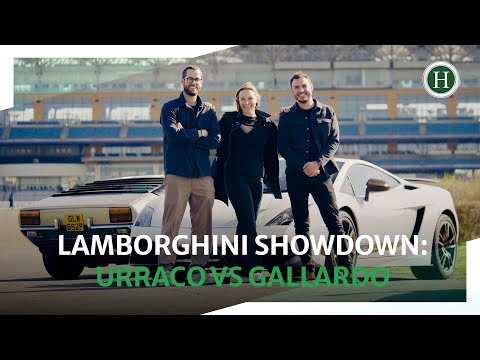 Lamborghini Gallardo vs Lamborghini Urraco: Old School vs New School