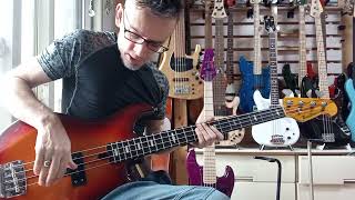 Video thumbnail for VINTAGE JAPANESE BASSES: JV BASS GUITAR: Yamaha BB1200 Pre-shipment test by Bass Japan Direct