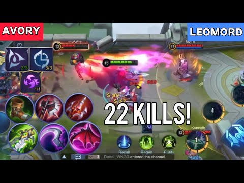 🐎 Leomord Gameplay! [Top Global Leomord] - Avory Mobile Legends