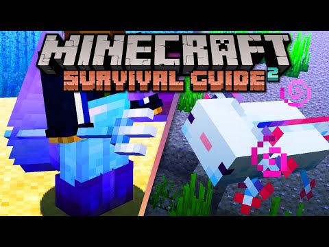 Pixlriffs - Tridents, Axolotls, & Riptide! ▫ Minecraft Survival Guide (1.18 Tutorial Lets Play) [S2E79]