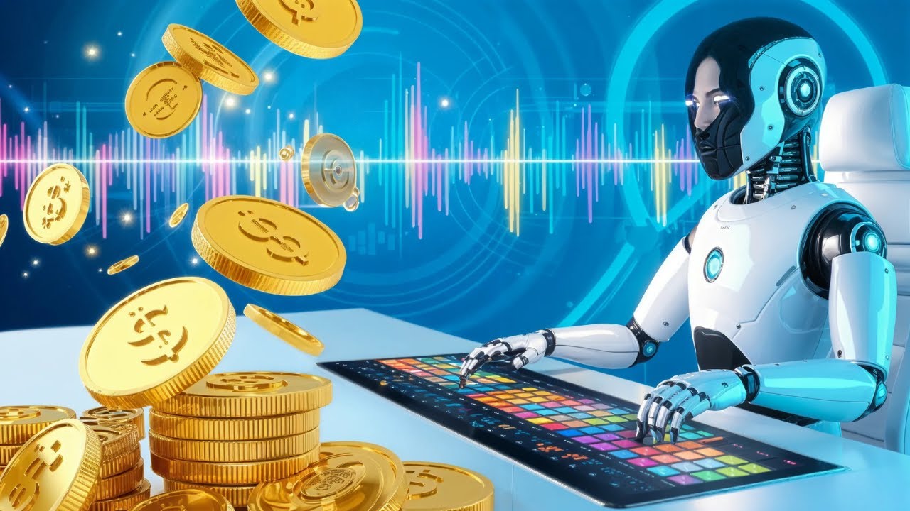 CRIE Musicas INCRIVEIS com IA e GANHE COM ISSO!